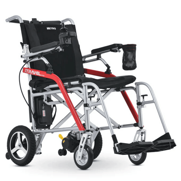 Metro Mobility iTravel Lite Portable Folding Power Wheelchair