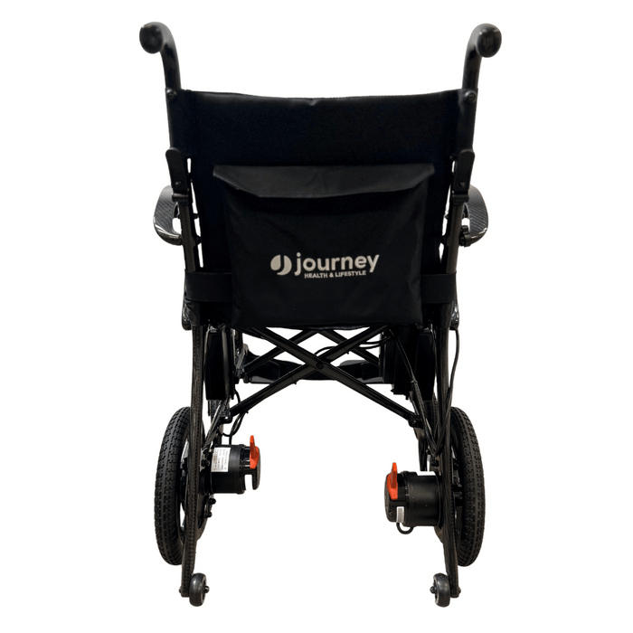 Journey Air Elite Carbon Fiber Folding Power Chair | 240lb Capacity | 9.3 Mile Range | 3.7 MPH Speed