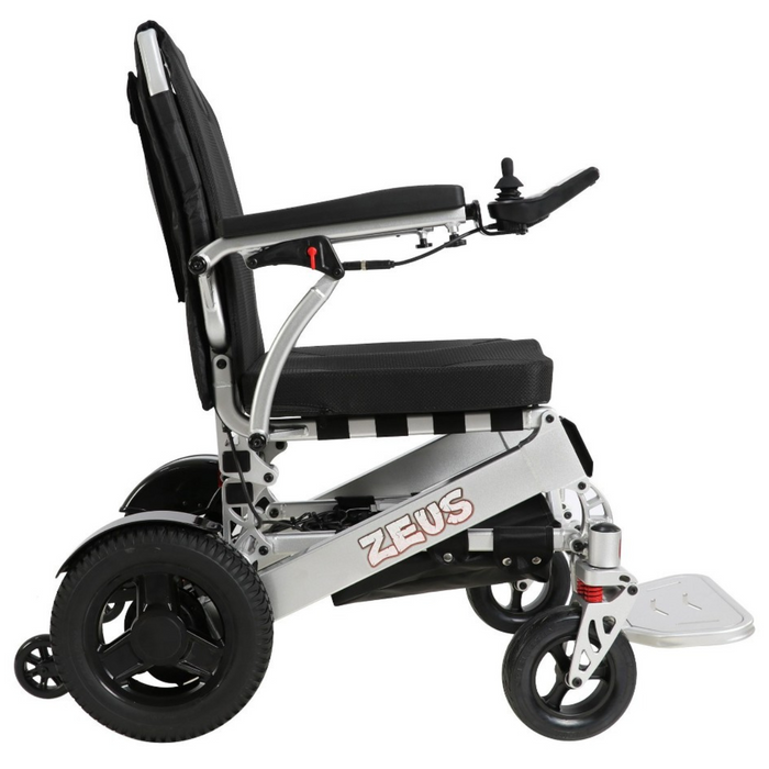 Zeus Heavy Duty Bariatric Foldable Electric Wheelchair w/ Remote Control | 660 lb Capacity | 18 Mile Range