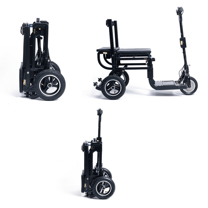 eFOLDi Lite Ultra-Light Folding Mobility Scooter | 265lb Capacity | 10 Mile Range | 4 MPH Speed