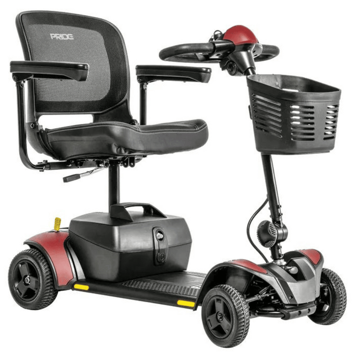 Pride Go-Go Elite Traveller 2 4-Wheel Portable Mobility Scooter | 300 lb Capacity | 13.8 Mile Range