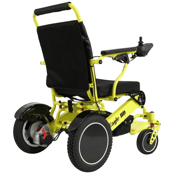 Eagle HD Bariatric Portable Electric Wheelchair | 400 lb Weight Capacity | Airline Approved