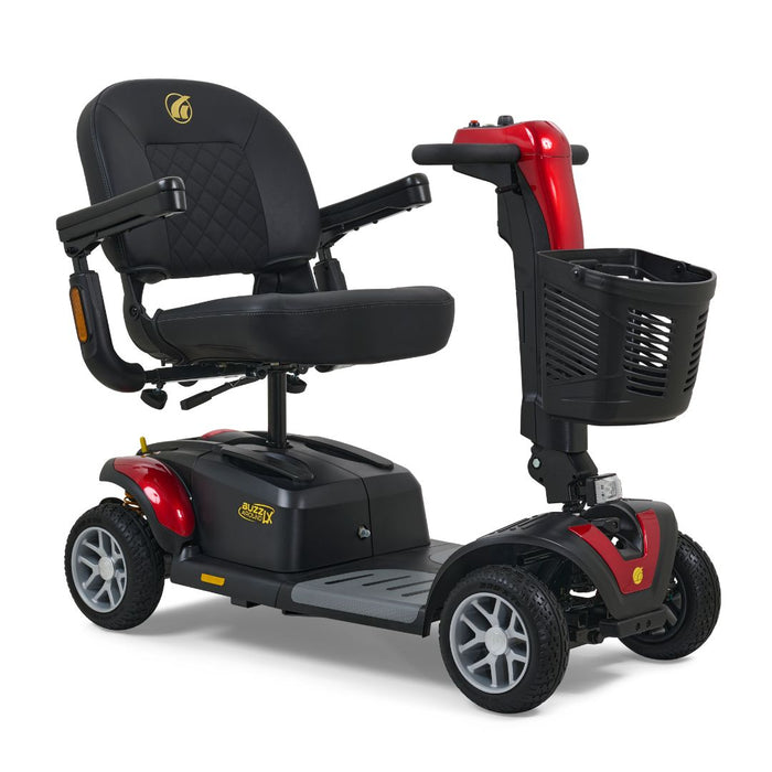 Golden GB149 Buzzaround LX 4-Wheel Travel Scooter | 375lb Capacity | 18 Mile Range | 5 MPH Speed