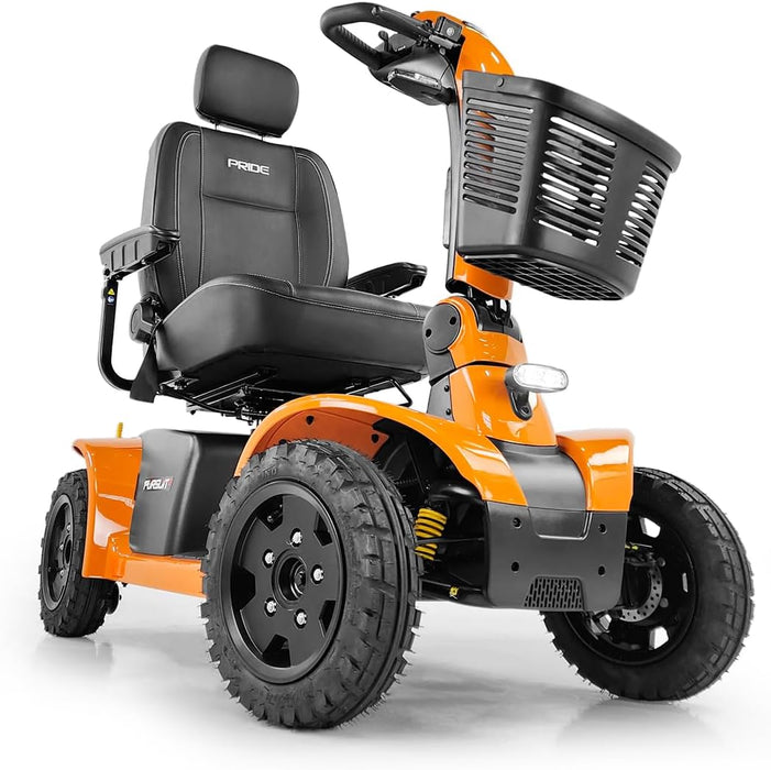 Pride Pursuit 2 Heavy-Duty 4-Wheel Mobility Scooter | 40 Mile Range | 9.3 MPH Speed | 400lb Capacity