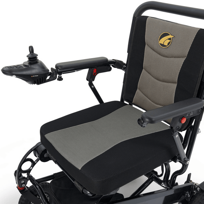 Golden Technologies Stride GP301 Portable Power Chair | 300lbs | 9.3 Miles Range | 3.7 MPH | Airline Approved