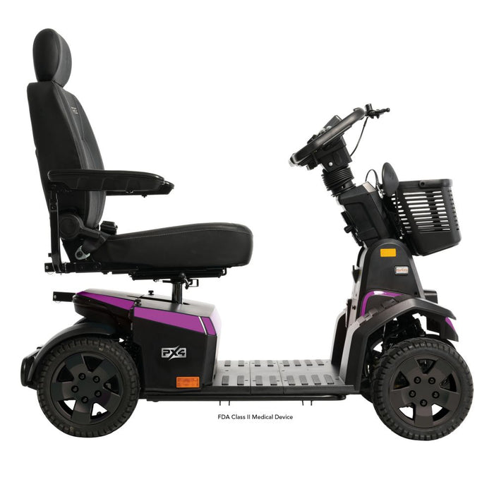 Pride PX4 Full Size 4-Wheel Heavy-Duty Mobility Scooter | 500lb Capacity | 9.3 MPH Top Speed | 23.4 Mile Range