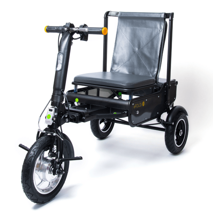 eFOLDi Explorer Ultra-Light Folding Mobility Scooter | 265lb Capacity | 14 Mile Range | 8 MPH Speed