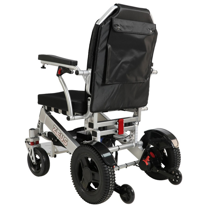 Zeus Heavy Duty Bariatric Foldable Electric Wheelchair w/ Remote Control | 660 lb Capacity | 18 Mile Range