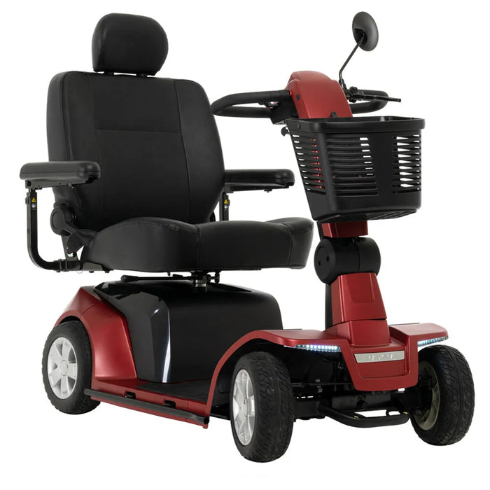 Pride Maxima 4-Wheel Heavy-Duty Mobility Scooter | 500lb Capacity | 19.5 Mile Range | 22” Wide Seat