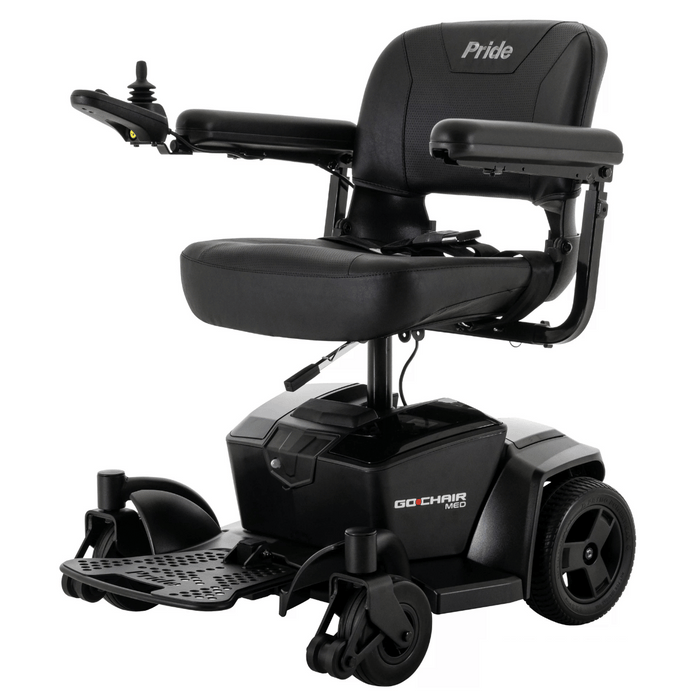 Pride Go Chair MED Travel Power Wheelchair | 300lb Capacity | 9.41 Mile Range | 3.7 MPH Speed