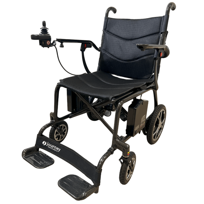 Journey Zinger Folding Power Chair | 275lb Capacity | 8 Mile Range | 6 MPH Speed | Airline Approved