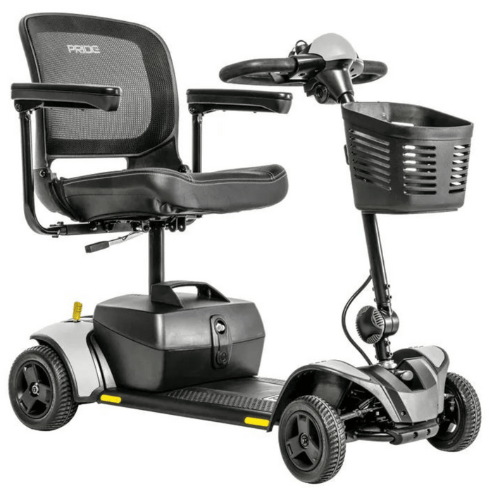 Pride Go-Go Elite Traveller 2 4-Wheel Travel Mobility Scooter | 300lb Capacity | 13.8 Mile Range