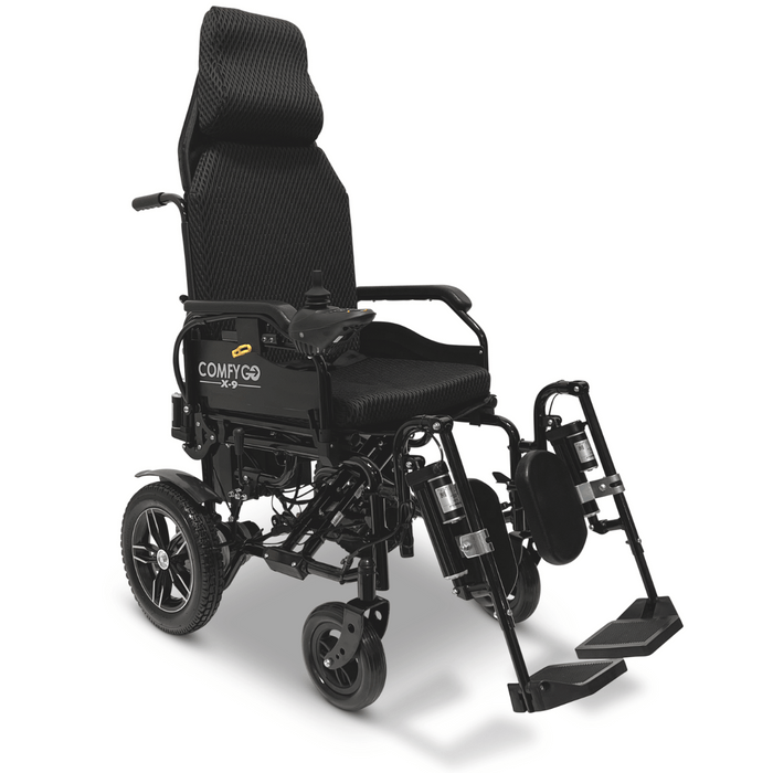 ComfyGo X9 Remote Control Electric Wheelchair | 310lb Capacity | 19 Mile Range | 4 MPH Speed