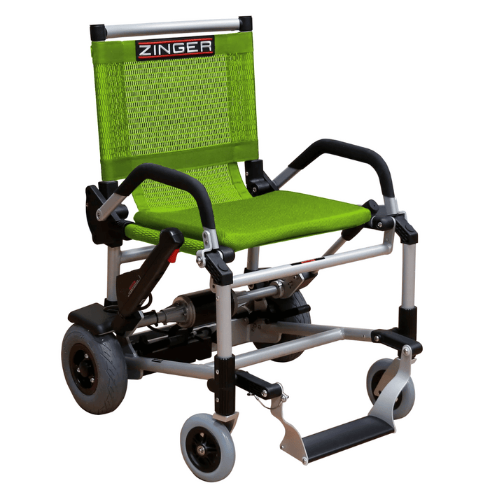 Journey Zinger Folding Power Chair | 275lb Capacity | 8 Mile Range | 6 MPH Speed | Airline Approved