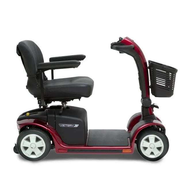 Pride Victory 9 4-Wheel Mobility Scooter | 300lb Capacity | 13 Mile Range | 5.3 MPH Speed