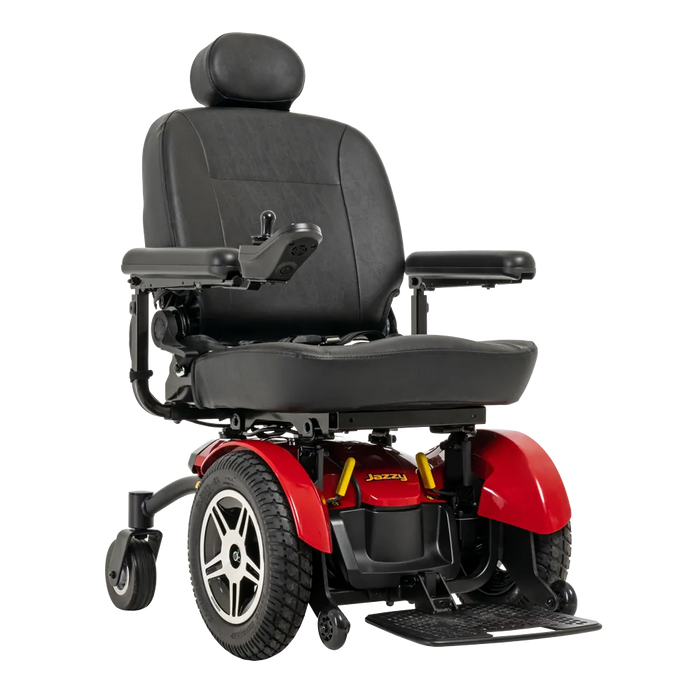 Pride Jazzy Elite 14 All-Terrain Front Wheel Power Wheelchair | 300 lb Capacity | 18 Mile Range | 20” Wide Seat