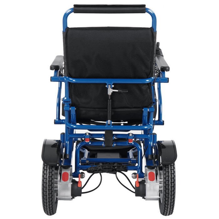 Falcon HD Foldable Electric Wheelchair w/ Reclining Backrest | 400 lb Capacity | 22 Mile Range | 19" Wide Seat