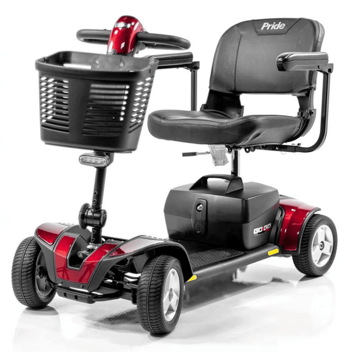 Pride Go-Go Sport 4-Wheel Mobility Scooter | 325lb Capacity | 12 Mile Range | 4.7 MPH Speed