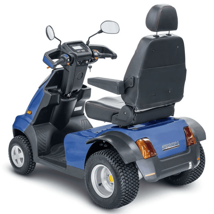 AFIKIM Afiscooter S4 Single Seat 4-Wheel Mobility Scooter | Up to 36-38 Miles | 9.3 MPH Speed | 500 lbs Capacity