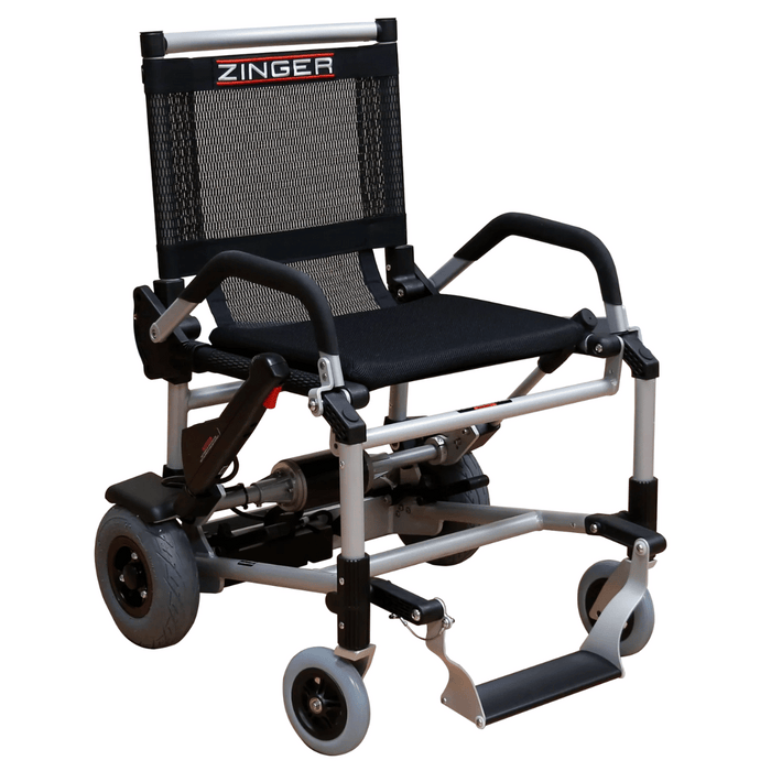 Journey Zinger Folding Power Chair | 275lb Capacity | 8 Mile Range | 6 MPH Speed | Airline Approved