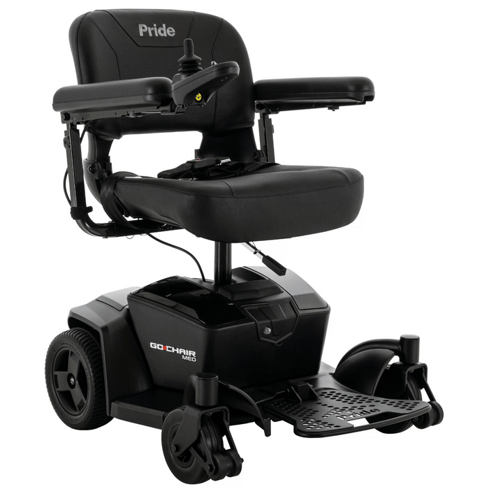 Pride Go Chair MED Travel Power Wheelchair | 300lb Capacity | 9.41 Mile Range | 3.7 MPH Speed