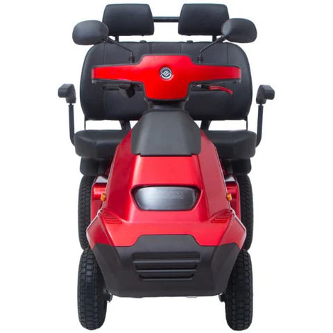 AFIKIM Afiscooter S4 Dual Seat 4-Wheel Mobility Scooter | Up to 36-38 Miles | 9.3 MPH Speed | 500 lbs Capacity