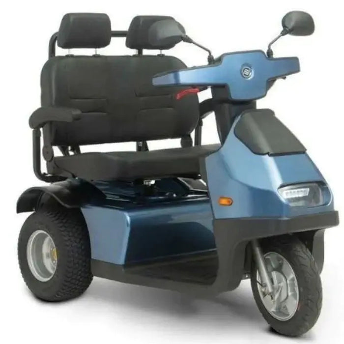 AFIKIM Afiscooter S3 Heavy Duty Dual Seat 3-Wheel Mobility Scooter