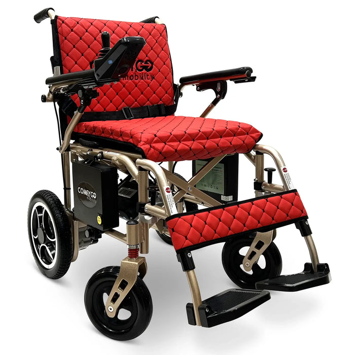 ComfyGO X7 Lightweight Foldable Remote Control Electric Wheelchair