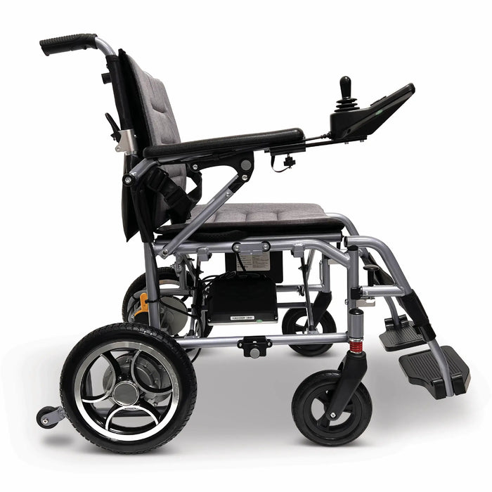 ComfyGO X7 Remote Control Foldable Electric Wheelchair | 265 lb Capacity | 10 Mile Range | 19” Wide Seat