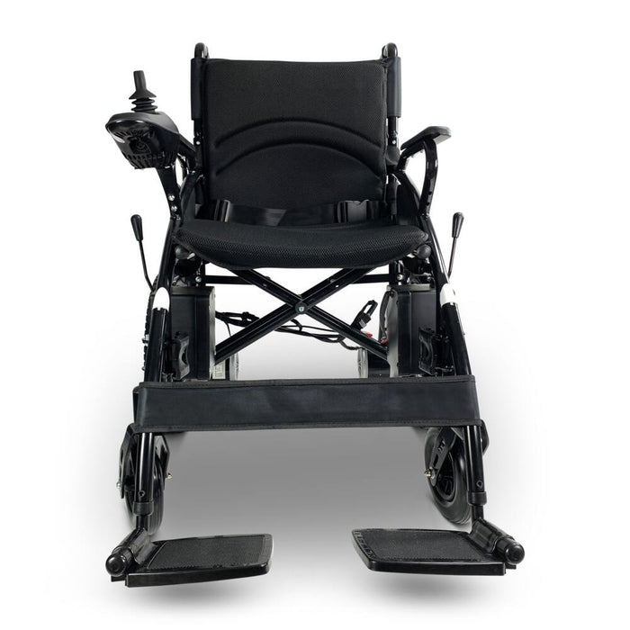 ComfyGo 6011 Foldable Electric Wheelchair | 265 lb Capacity | 13 Mile Range | 18" Wide Seat