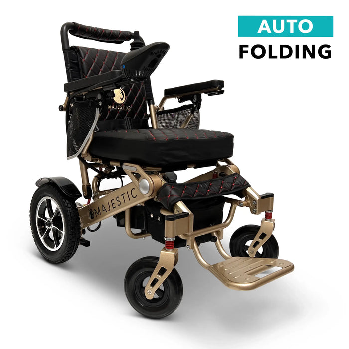 ComfyGo Majestic IQ-7000 Remote Controlled Electric Wheelchair With Optional Auto Fold