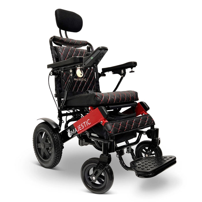ComfyGo Majestic IQ-9000 Remote Control Foldable Electric Wheelchair | 310 lb Capacity | 19 Mile Range | 20” Wide Seat