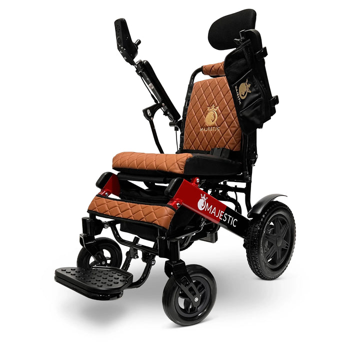ComfyGo Majestic IQ-9000 Remote Control Foldable Electric Wheelchair | 310 lb Capacity | 19 Mile Range | 20” Wide Seat