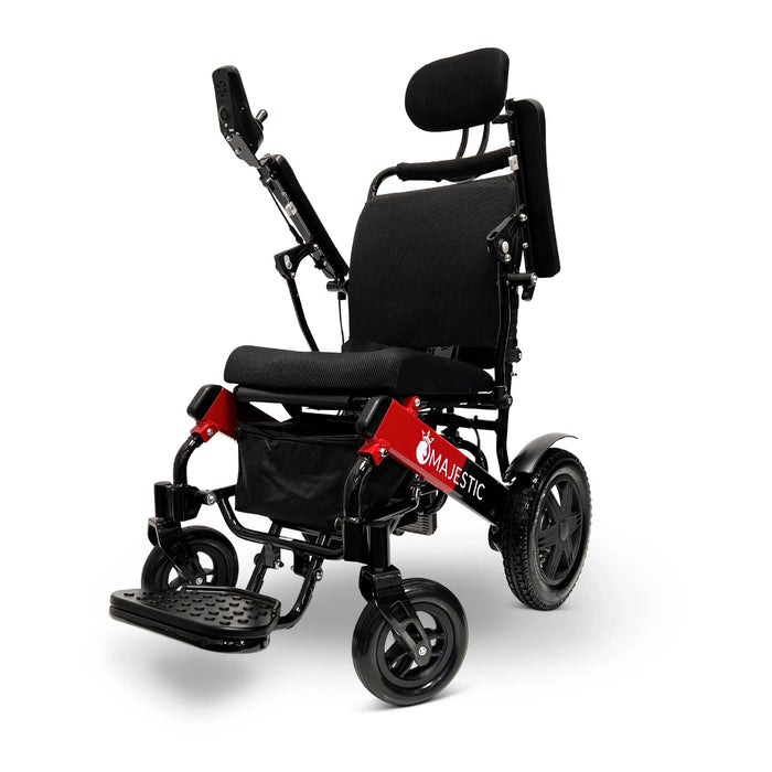 ComfyGo Majestic IQ-9000 Remote Control Foldable Electric Wheelchair | 310 lb Capacity | 19 Mile Range | 20” Wide Seat