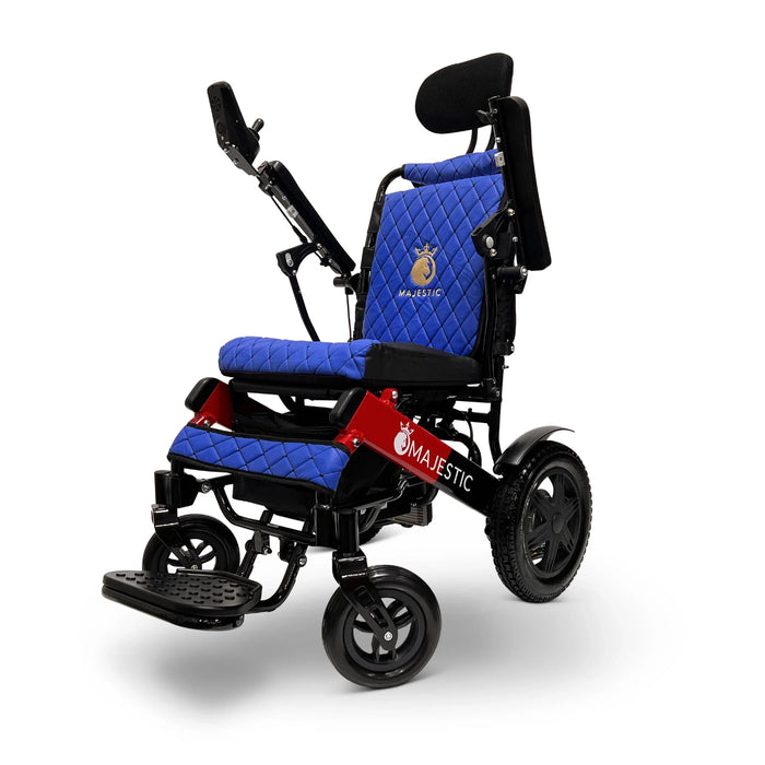 ComfyGo Majestic IQ-9000 Remote Control Foldable Electric Wheelchair | 310 lb Capacity | 19 Mile Range | 20” Wide Seat