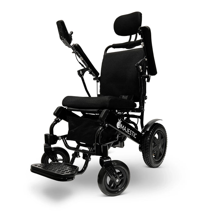 ComfyGo Majestic IQ-9000 Remote Control Foldable Electric Wheelchair | 310 lb Capacity | 19 Mile Range | 20” Wide Seat