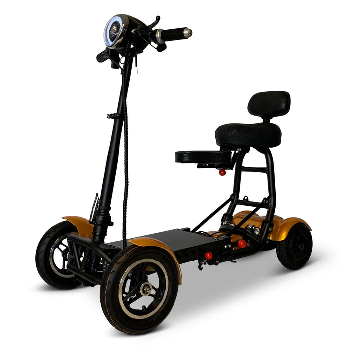 ComfyGo MS-3000 Foldable 4-Wheel Mobility Scooter | 12 MPH Speed | 265lb Capacity | 25 Mile Range