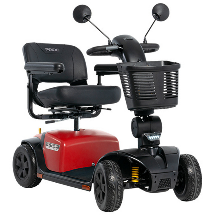 Pride Victory Platinum 4 Wheel Scooter with Suspension | 400 lb Capacity | 15.5 Mile Range