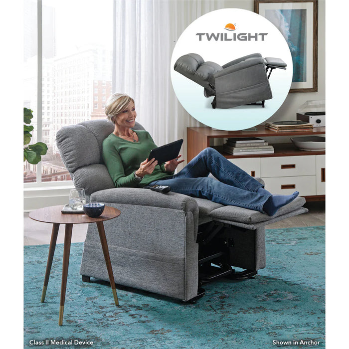 Golden Technologies PR545 Recliner with Assisted Lift - Twilight & MaxiComfort Positioning