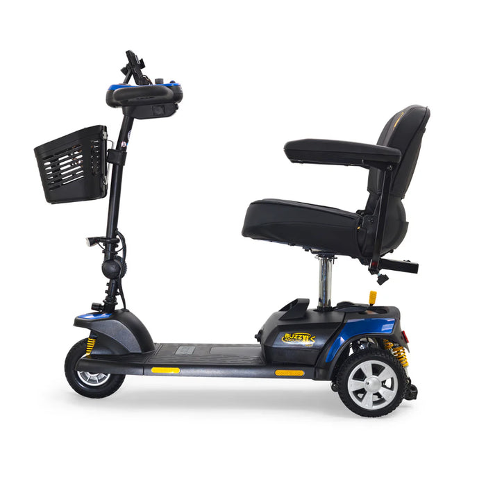 Golden Technologies Buzzaround XLS-HD 3-Wheel Portable Mobility Scooter | 325lb Capacity | 9 Mile Range | 4 MPH Speed