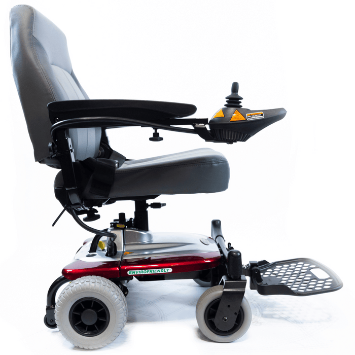 Shoprider Smartie Portable Lightweight Electric Power Wheelchair | 250 lb Capacity | 8 Mile Range | 3.1 MPH Speed