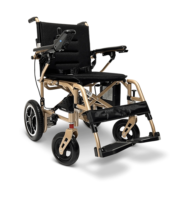 ComfyGO X7 Lightweight Foldable Remote Control Electric Wheelchair