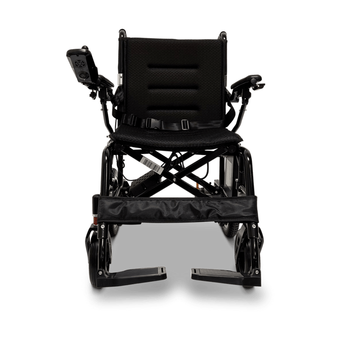 ComfyGO X7 Lightweight Foldable Electric Wheelchair | 265lb Capacity | 19 Mile Range | Airline Approved