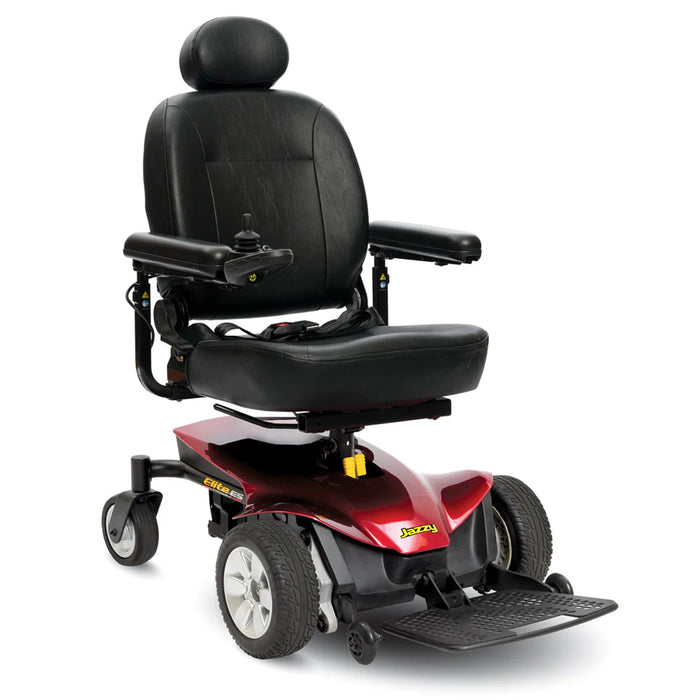 Pride Jazzy Elite ES Power Wheelchair | In-Line Front-Wheel Drive | 300lb Capacity | 13.5 Mile Range | 4 MPH Speed