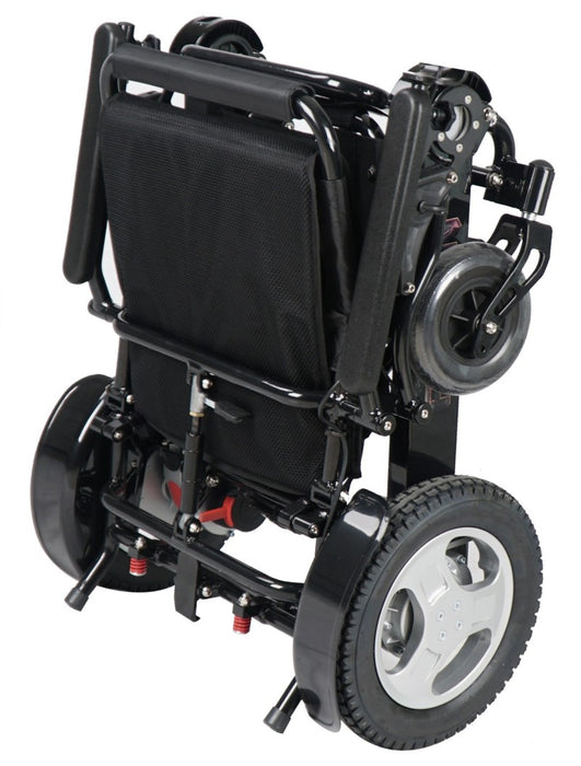 Falcon HD Foldable Electric Wheelchair w/ Reclining Backrest | 400 lb Capacity | 22 Mile Range | 19" Wide Seat