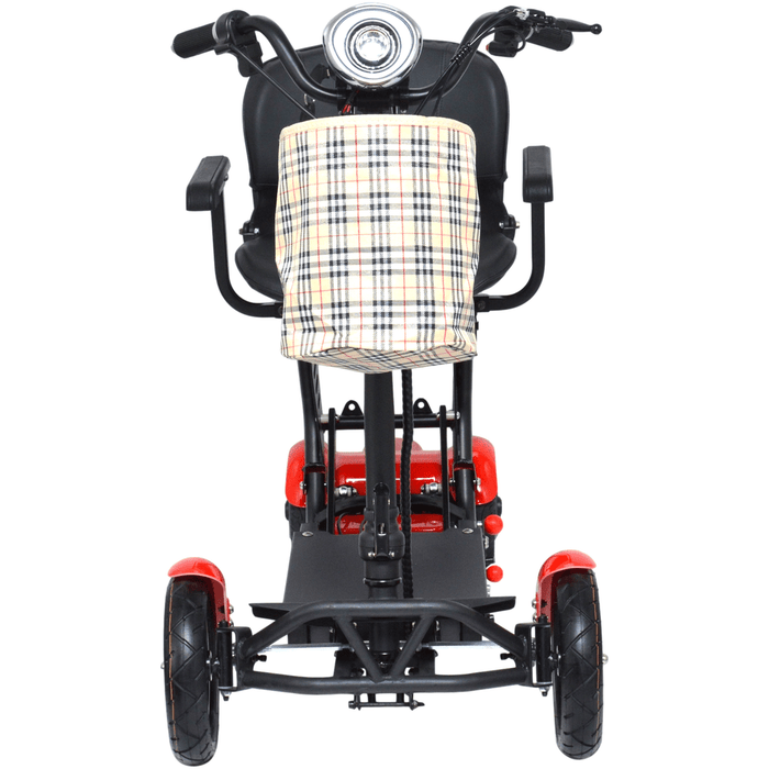 ComfyGo MS-3000 Foldable 4-Wheel Mobility Scooter | 12 MPH Speed | 265lb Capacity | 25 Mile Range