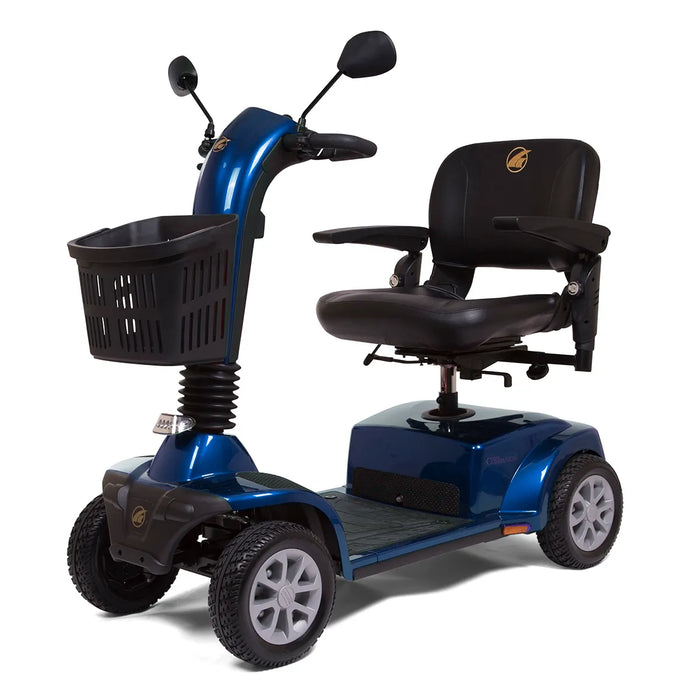 Golden Technologies GC440 Companion Full-Size 4-Wheel Mobility Scooter | 400lb Capacity | 14 Mile Range | 5 MPH Speed