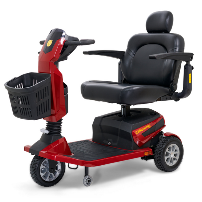 Golden Technologies GC540 Companion HD Full-Size 3-Wheel Mobility Scooter | 400lb Capacity | 12 Mile Range | 5 MPH Speed