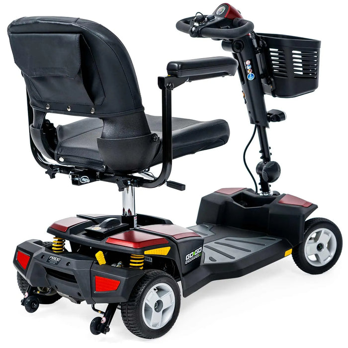 Pride Go Go Endurance Li 4-Wheel Travel Mobility Scooter | 325lb Capacity | 14.4 Mile Range