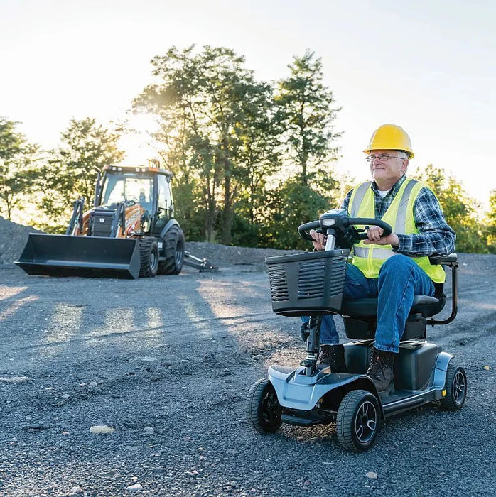 Pride Revo 2.0 4-Wheel Mobility Scooter w/ CTS Suspension | 400lb Capacity | 17.8 Mile Range | 5.2 MPH Speed